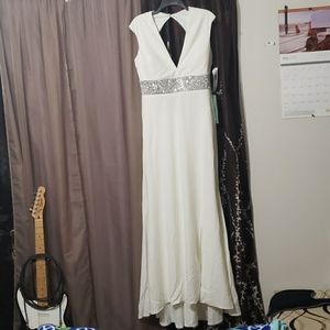 NWT Blu Sage Ivory Gown